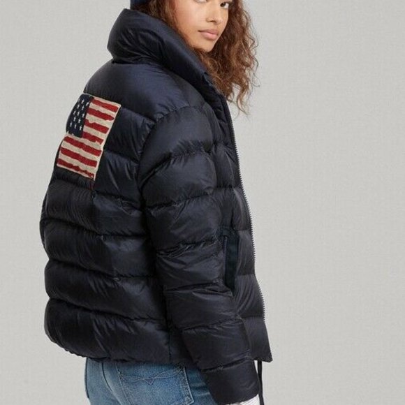 ralph lauren down filled jacket